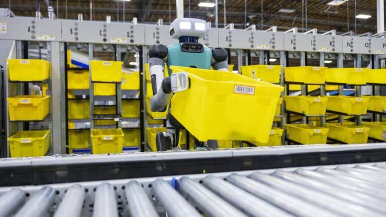 Amazon begins testing Agility’s Digit robot for warehouse work