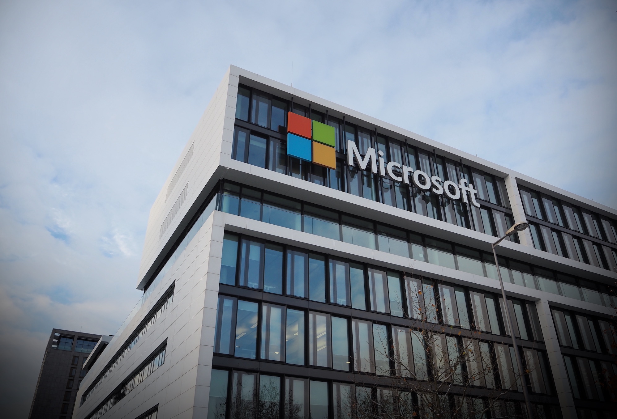 a photo of Microsoft's campus in Germany